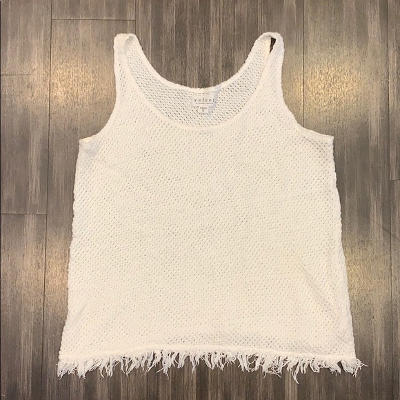 Velvet by Graham & Spencer Fringe Tank - Picture 4 of 9